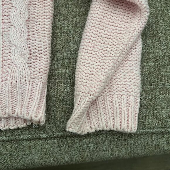 VTG Hunt Club Pink Crew Neck Knit Long Sleeve Sweater Size Large (14) - Picture 8 of 14